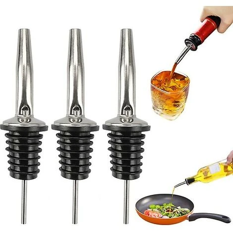 Dispenser Per Versatore Per Bottiglia Di Vino In Acciaio Inossidabile Per Olio D'oliva Da 1 Pezzo 1 Dispenser Per Versatore Per Bottiglia Di Vino In Acciaio Inossidabile Per Olio D'oliva Da 1 Pezzo