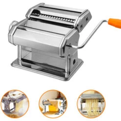 Randaco Macchina Per La Pasta Fatta In Casa, Per Lasagne, Tagliatelle E Tagliolini In Acciaio
