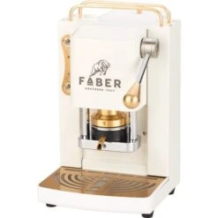 Faber Macchina Da Caffe A Cialde Pro Mini Deluxe Pure White - PROMINIWHITEBASOTT