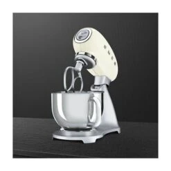 Impastatrice Planetaria Smeg SMF02CREU Base Argento 800W 50's Style 4,8L Nuovo 9 Impastatrice Planetaria Smeg SMF02CREU Base Argento 800W 50's Style 4,8L Nuovo -Piccoli Elettrodomestici Negozio 81862393 5