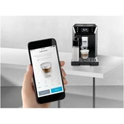 DeLonghi ECAM 550.65.SB PrimaDonna Class Macchina Espresso Con Macinatore Tecnologia Esclusiva Bevande Latte Nero E Argento -Piccoli Elettrodomestici Negozio 82431739 3