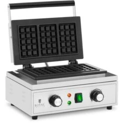 Piastra Waffel Belga Piastra Per Cialde 1500 W 50 - 300 °C 0 - 5 Min