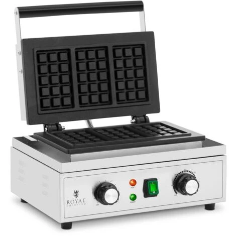 Piastra Waffel Belga Piastra Per Cialde 1500 W 50 - 300 °C 0 - 5 Min 1 Piastra Waffel Belga Piastra Per Cialde 1500 W 50 - 300 °C 0 - 5 Min