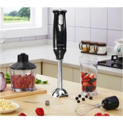 Frullatore Immersione 800W Multifunzione 5in1 Lama Bicchiere Mixer Tritatutto 8 Frullatore Immersione 800W Multifunzione 5in1 Lama Bicchiere Mixer Tritatutto -Piccoli Elettrodomestici Negozio 82743014 4