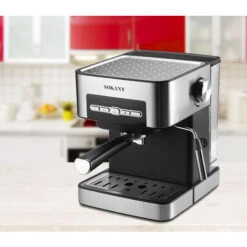 Macchina Per Caffe Espresso 2 Tazze 850W Serbatoio 1.6L Caffe Cappuccino SK-6862 -Piccoli Elettrodomestici Negozio 82817223 4
