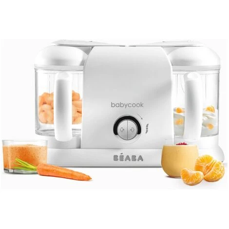 Beaba Baby Robot 4in1 2200ml Bianco - 912737 - Béaba 4 Beaba Baby Robot 4in1 2200ml Bianco - 912737 - Béaba - immagine 4