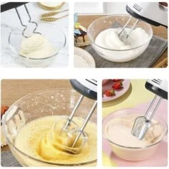 Sbattitore Elettrico Professionale Manuale 7 Velocità 260W Doppia Frusta Acciaio -Piccoli Elettrodomestici Negozio 83678251 3