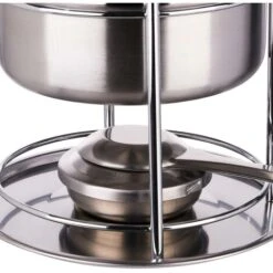 Set Da Fonduta In Acciaio Inox Per 6 Persone - Set Fonduta 6 Persone, Acciaio Inossidabile, Dimensioni D. 19 X H. 17 Cm - 5 Five Simply Smart -Piccoli Elettrodomestici Negozio 83771448 4