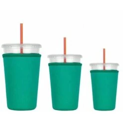 Custodie Riutilizzabili Per Caffè Ghiacciato - Custodia Termica Per Bevande Fredde, Custodia Per Tazze Da Caffè Per Bevande Al Latte E Tè (grande) -Piccoli Elettrodomestici Negozio 85322724 4