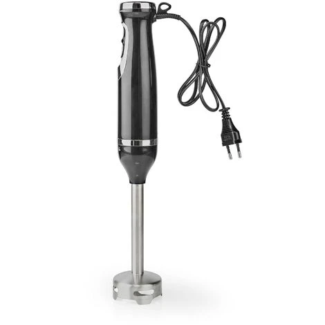 Nedis Frullatore A Immersione 600 W Impostazioni Di Velocità: 2-velocità Nero 1 Nedis Frullatore A Immersione 600 W Impostazioni Di Velocità: 2-velocità Nero