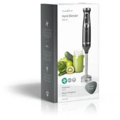 Nedis Frullatore A Immersione 600 W Impostazioni Di Velocità: 2-velocità Nero 9 Nedis Frullatore A Immersione 600 W Impostazioni Di Velocità: 2-velocità Nero -Piccoli Elettrodomestici Negozio 85339653 5