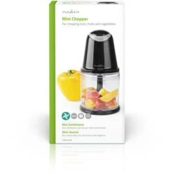 Nedis Tritatutto 260 W 0.5 L Plastica 2-velocità Nero -Piccoli Elettrodomestici Negozio 85339660 5