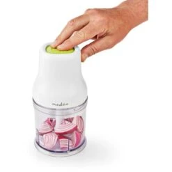 Nedis Tritatutto 200 W 0.5 L Plastica 1-Velocità Bianco -Piccoli Elettrodomestici Negozio 85339726 4