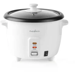 Nedis Fornello Di Riso 1.0 L 400 W Vaporetto In Alluminio Rivestimento Antiaderente Cestello Estraibile Spegnimento Automatico -Piccoli Elettrodomestici Negozio 85339730 3