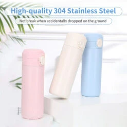 350mL Tasse à Vide Thermos Bouteille Bouteille D'eau Thermique Portable étanche En Acier Inoxydable Bouteille D'eau Flacons à Vide Bouteille Pour Voyage En Plein Air Gym Fitness (Noir) 9 350mL Tasse à Vide Thermos Bouteille Bouteille D'eau Thermique Portable étanche En Acier Inoxydable Bouteille D'eau Flacons à Vide Bouteille Pour Voyage En Plein Air Gym Fitness (Noir) -Piccoli Elettrodomestici Negozio 85892956 5