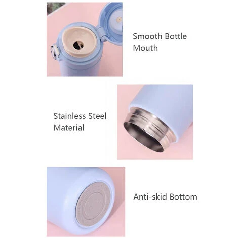 Bottiglia Isolata Sottovuoto Intelligente Da 420 Ml Display Della Temperatura In Tempo Reale LED Touch Screen Bottiglia Sottovuoto In Acciaio Inossidabile Tazza Da Viaggio (blu) 2 Bottiglia Isolata Sottovuoto Intelligente Da 420 Ml Display Della Temperatura In Tempo Reale LED Touch Screen Bottiglia Sottovuoto In Acciaio Inossidabile Tazza Da Viaggio (blu) - immagine 2