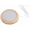 USB Warmer Heat Beverage Mug Mat Home Office Coffee Tea Mug Pad (marrone Chiaro)