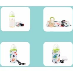 Termostato Scaldabiberon USB Portatile Per Viaggi All'aperto In Famiglia (orso Polare) -Piccoli Elettrodomestici Negozio 85901601 4