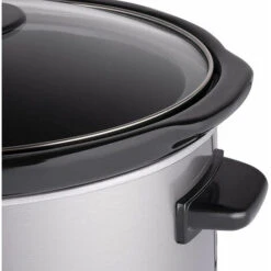 Alpina Pentola Elettrica Ovale Cottura Lenta 3,5Lt Acciaio Ceramica Antiaderente 240W -Piccoli Elettrodomestici Negozio 86249054 5