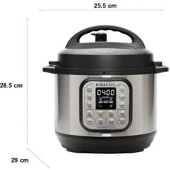 Instant Pot Electric Pressure Cooker Duo Mini 3L, 7-in-1 Multi-Cooker, Stainless Steel Pressure Cooker, 700 W -Piccoli Elettrodomestici Negozio 86327881 3
