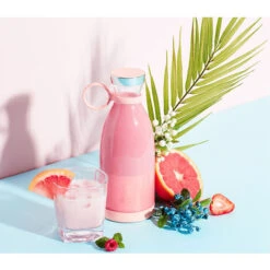 Mini Frullatore Portatile USB Da Viaggio Succo Frutta Mixer Frullati 300ML JN988 -Piccoli Elettrodomestici Negozio 86431593 3