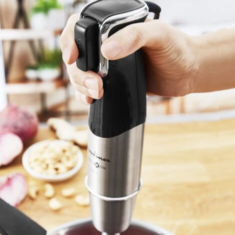 Moulinex DD95HD InfinyForce Pro Powelix Mixer A Immersione, 1200W, Mixer Con Tecnologia Powelix, 4 Accessori, Bicchiere 800ml, Tritatutto 500 Ml, Frusta E Schiacciapatate, Lame Rivestite In Titanio 3 Moulinex DD95HD InfinyForce Pro Powelix Mixer A Immersione, 1200W, Mixer Con Tecnologia Powelix, 4 Accessori, Bicchiere 800ml, Tritatutto 500 Ml, Frusta E Schiacciapatate, Lame Rivestite In Titanio - immagine 3