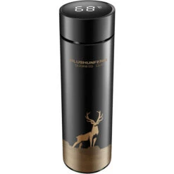 Display Intelligente Della Temperatura Bottiglia Isolata Sottovuoto 17.6oz/ 500ml LCD Touch Screen Bottiglia D'acqua Sottovuoto A Tenuta Stagna In Acciaio Inossidabile Tazza Da Caffè Intelligente Tazz