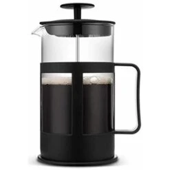 CAFFETTIERA TEIERA INFUSIERA A PISTONE STANTUFFO VETRO E POLIPROPILENE 800ml -Piccoli Elettrodomestici Negozio 88017341 3