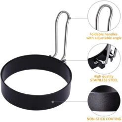Anello Per Uovo Rotondo Anelli Per Cuociuova Per Cucinare Acciaio Inossidabile Antiaderente Metallo Cerchio Shaper Stampo Cucina Domestica Utensile Da Cucina Per Uova Fritte McMuffin Panini Stampi Per -Piccoli Elettrodomestici Negozio 88043672 3