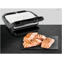 Rowenta GR750D21 OptiGrill Elite Bistecchiera Elettrica Con Piastre Rimovibili Griglia Intelligente Da Interno Assistente Cottura 12 Programmi Automatici 2000 W 6 Persone Ricettario Incluso -Piccoli Elettrodomestici Negozio 88217708 4