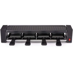 Alpina Griglia Raclette Gourmet 800W Piastra Grill Manico Termico Antiustioni 4 Persone -Piccoli Elettrodomestici Negozio 88699693 4