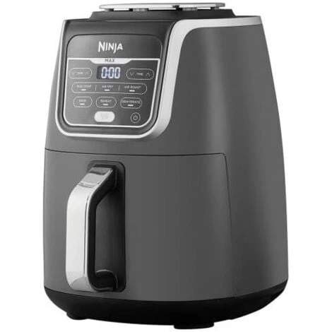 Ninja AF160EU Friggitrice Ad Aria 6 Funzioni Di Cottura Antiaderente 1750 W 5.2 Litri Piastra Rivestita In Ceramica Nero 1 Ninja AF160EU Friggitrice Ad Aria 6 Funzioni Di Cottura Antiaderente 1750 W 5.2 Litri Piastra Rivestita In Ceramica Nero