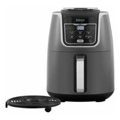 Ninja AF160EU Friggitrice Ad Aria 6 Funzioni Di Cottura Antiaderente 1750 W 5.2 Litri Piastra Rivestita In Ceramica Nero 9 Ninja AF160EU Friggitrice Ad Aria 6 Funzioni Di Cottura Antiaderente 1750 W 5.2 Litri Piastra Rivestita In Ceramica Nero -Piccoli Elettrodomestici Negozio 88707150 5