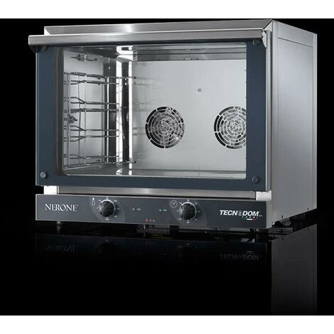 Forno Tecnodom 04 Meccanico Porta A Bandiera Sinistra Meccanico A Convezione, Senza Grill, 4 Teglie O Griglie GN 1/1 1 Forno Tecnodom 04 Meccanico Porta A Bandiera Sinistra Meccanico A Convezione, Senza Grill, 4 Teglie O Griglie GN 1/1
