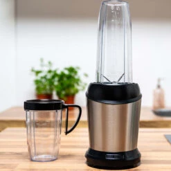 Alpina Frullatore Acciaio Inossidabile Smoothie Blender Con Caraffa Da Asporto 1200W -Piccoli Elettrodomestici Negozio 88901270 4