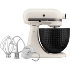 KITCHENAID Impastatrice Planetaria 4,8 Litri 300 Watt Bianco E Nero 5KSM180CBELD Limited Edition -Piccoli Elettrodomestici Negozio 89289885 3