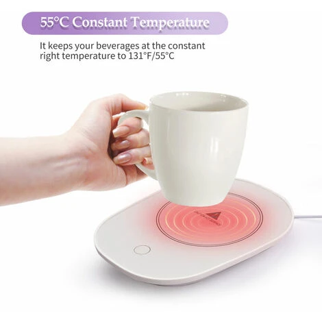 Scaldatazze USB Con Sensore Di Gravità Interruttore Inverno 55°C Temperatura Costante Scaldatazze Da Caffè Scaldatazze Elettrico Da Tavolo Per Caffè Latte Tè Acqua Ufficio Uso Domestico Spegnimento Au 5 Scaldatazze USB Con Sensore Di Gravità Interruttore Inverno 55°C Temperatura Costante Scaldatazze Da Caffè Scaldatazze Elettrico Da Tavolo Per Caffè Latte Tè Acqua Ufficio Uso Domestico Spegnimento Au - immagine 5