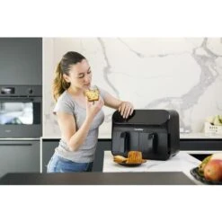 PremierTech Friggitrice Ad Aria Da 8 Litri - Doppio Cestello/cassetto - PT8LAF -Piccoli Elettrodomestici Negozio 91085706 5