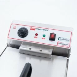 Friggitrice Elettrica Professionale Litri Singola Vasca In Acciaio Inox Per Pub Bar Ristoranti Da Banco - 220 Volt - 16 Litri -Piccoli Elettrodomestici Negozio 91343436 5