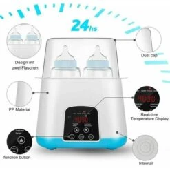 Scaldabiberon Con Funzione Di Mantenimento In Caldo, Sterilizzatore Scaldabiberon, Controllo Della Temperatura, Scaldabiberon, Scaldalatte E Sbrinatore Con Display LCD 7 Scaldabiberon Con Funzione Di Mantenimento In Caldo, Sterilizzatore Scaldabiberon, Controllo Della Temperatura, Scaldabiberon, Scaldalatte E Sbrinatore Con Display LCD -Piccoli Elettrodomestici Negozio 91724564 3