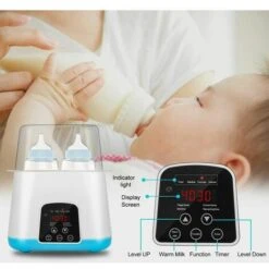 Scaldabiberon Con Funzione Di Mantenimento In Caldo, Sterilizzatore Scaldabiberon, Controllo Della Temperatura, Scaldabiberon, Scaldalatte E Sbrinatore Con Display LCD 9 Scaldabiberon Con Funzione Di Mantenimento In Caldo, Sterilizzatore Scaldabiberon, Controllo Della Temperatura, Scaldabiberon, Scaldalatte E Sbrinatore Con Display LCD -Piccoli Elettrodomestici Negozio 91724564 5