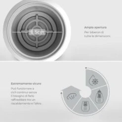 Nuvita Scaldabiberon Digitale Con Funzione Sterilizzatore -Piccoli Elettrodomestici Negozio 91927672 5