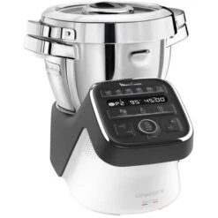 Moulinex HF8098 Companion XL, Robot Da Cucina Multifunzione, 12 Programmi Automatici, 6 Accessori, Recipiente 3L, Intervallo Di Temperatura Da 30 °C A 150 °C, Ricettario: 300 Idee Per Ricett -Piccoli Elettrodomestici Negozio 91986241 3