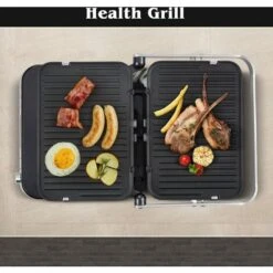 AMZCHEF 4-IN-1 Macchina (Grill Elettrico, Piastra, Piastra Panini, Waffle Maker) - 2000W Grill Elettrico Con 4 Piastre Antiaderenti Intercambiabili -180° Riscaldamento A Doppia Piastra Regolabile 8 AMZCHEF 4-IN-1 Macchina (Grill Elettrico, Piastra, Piastra Panini, Waffle Maker) - 2000W Grill Elettrico Con 4 Piastre Antiaderenti Intercambiabili -180° Riscaldamento A Doppia Piastra Regolabile -Piccoli Elettrodomestici Negozio 92953654 4