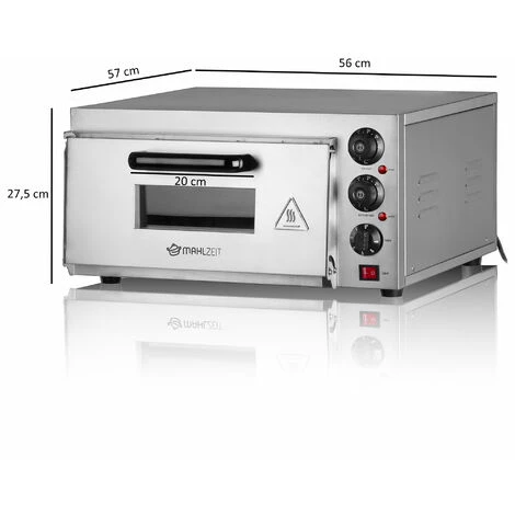 Mahlzeit Forno Elettrico Per Pizza Meal Con Calore Superiore E Inferiore Regolabile, Incluso Pietra Per Pizza E Timer 4 Mahlzeit Forno Elettrico Per Pizza Meal Con Calore Superiore E Inferiore Regolabile, Incluso Pietra Per Pizza E Timer - immagine 4