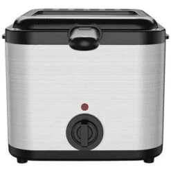 Friggitrice Elettrica Da 2,5 Litri Per Uso Domestico Piccola 1000 W Ad Alta Potenza Multifunzione Friggitrice In Acciaio Inossidabile Kebab Macchina Per Patatine Fritte (argento, Spina Europea) -Piccoli Elettrodomestici Negozio 94914313 4