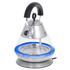 Bollitore Elettrico AD1282 2200W 1,5L In Vetro E Acciaio Colore Bianco Adler Europe -Piccoli Elettrodomestici Negozio 94992479 3
