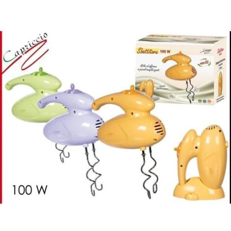 Trade Shop - Sbattitore Elettrico Frullatore Frusta Impastatore 4 Fruste 5 Velocita' Turbo 1 Trade Shop - Sbattitore Elettrico Frullatore Frusta Impastatore 4 Fruste 5 Velocita' Turbo