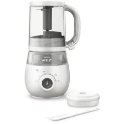 Philips Avent SCF883/01 - Robot Da Cucina 4 In 1 Per Porridge, Cottura A Vapore, Frigorifero, Congelamento E Riscaldamento Da Una Ciotola