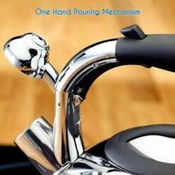 Bollitore A Induzione Con Fischio In Acciaio Inossidabile, Bollitore Da 2,5 L Per Tutte Le Piastre Elettriche, Bollitore Con Fischio Con Manico Resistente Al Calore E Antiscivolo, Bollitore Per Tè E C -Piccoli Elettrodomestici Negozio 95467254 4